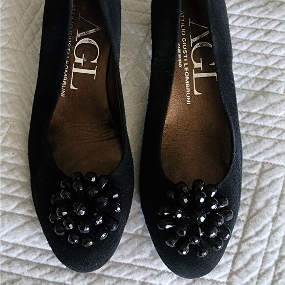 Attilio Giusti Leombruni AGL suede low heel flats - Picture 2 of 9